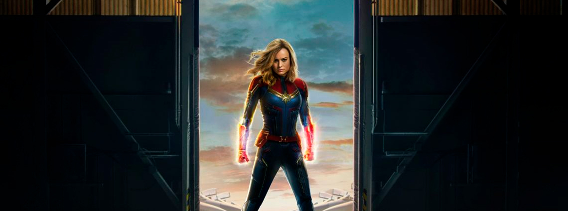 Captain Marvel estrena un nuevo poster en movimiento